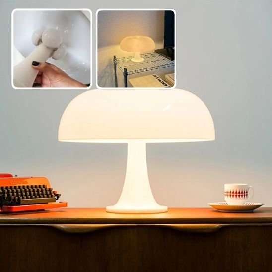 Lampe de table teinte blanc