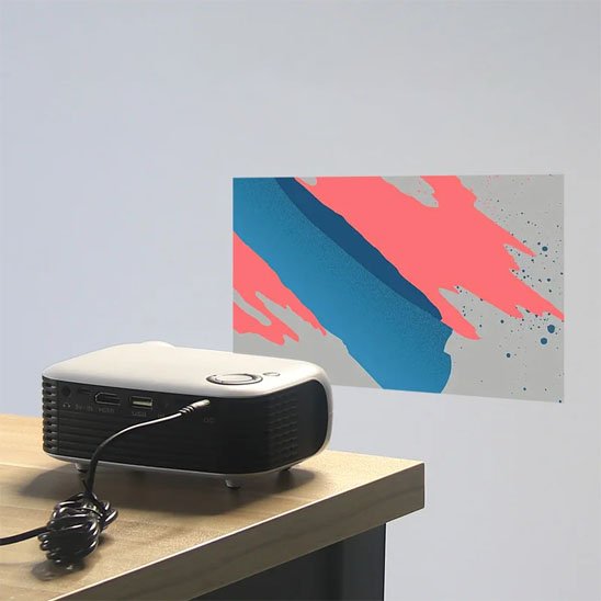 mini projecteur qui simplifie vos connexions