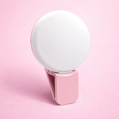 Anneau lumineux led rose