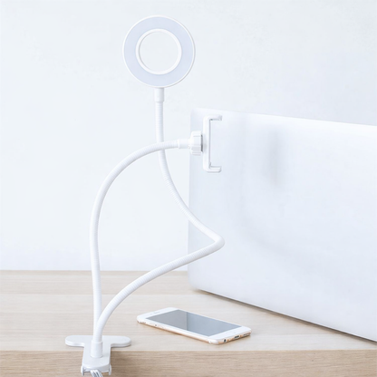 Anneau lumineux professionnel blanc