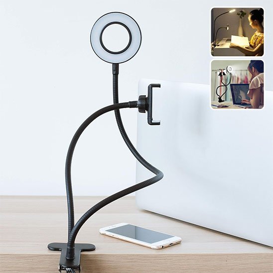 Anneau lumineux professionnel stable