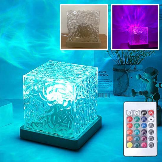 Cube lumineux multicolore