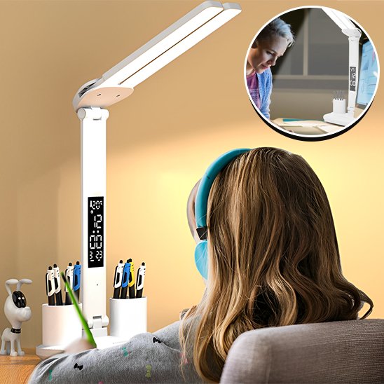 Lampe de bureau à led intelligente