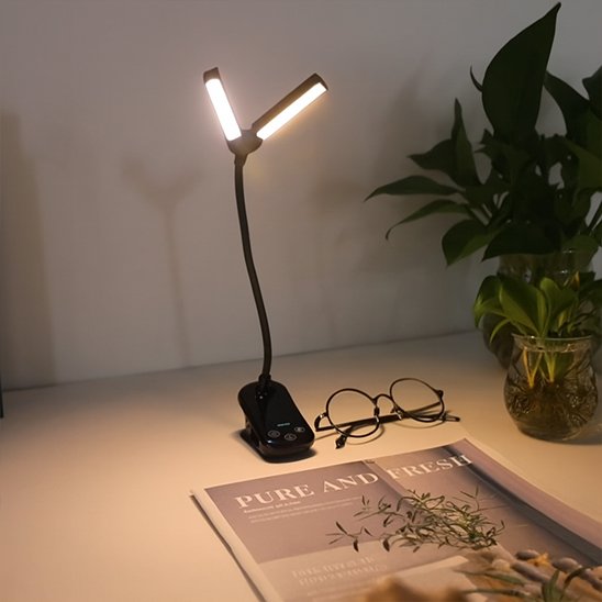 Lampe de lecture LED ergonomique 