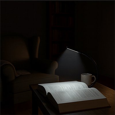 Lampe de lecture flexible innovante