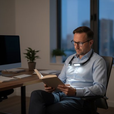 lampes de lecture tour de cou portables pour tous vos déplacements