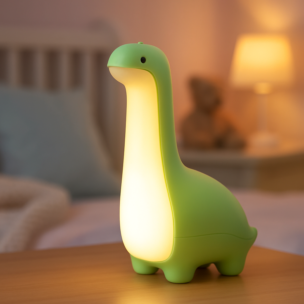 Veilleuse bébé vert