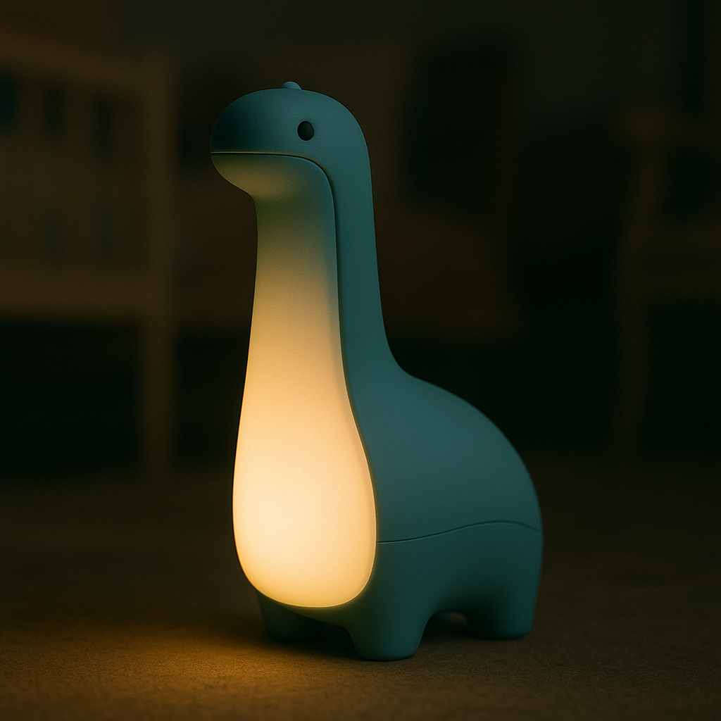 Veilleuse dinosaure bleu