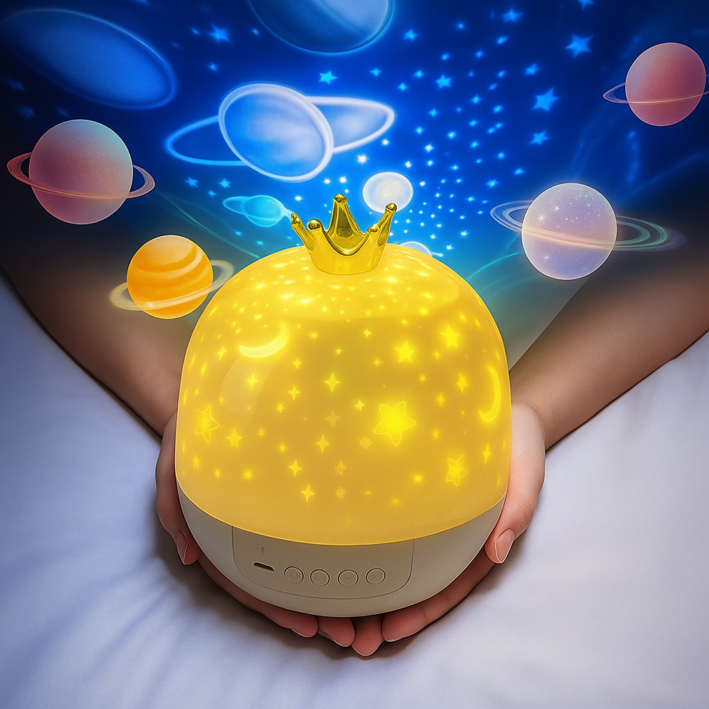 Veilleuse projection bebe un
univers celeste