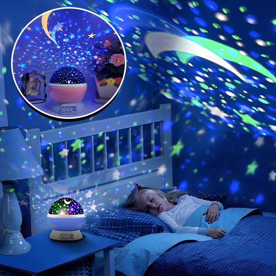 Veilleuse projection pensée au enfants