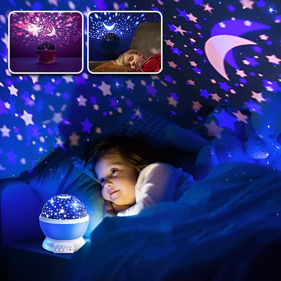 Veilleuse projection pensée au parents