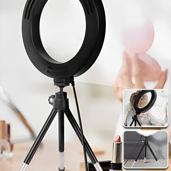 anneau lumineux pliable