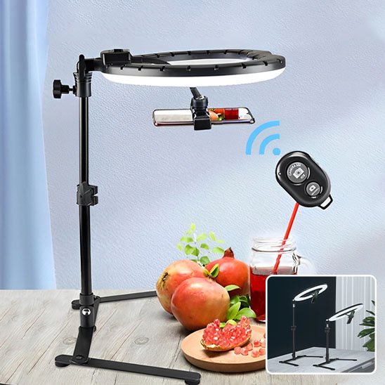 anneau lumineux qui valorise votre image professionnelle