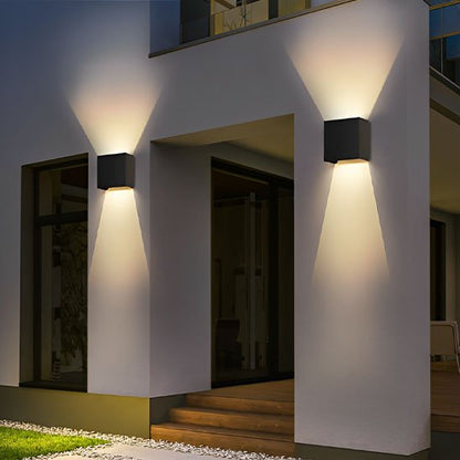 applique murale au design cubique