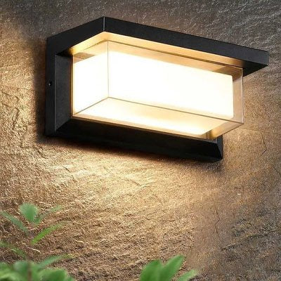 Applique murale extérieur avec double effet lumineux