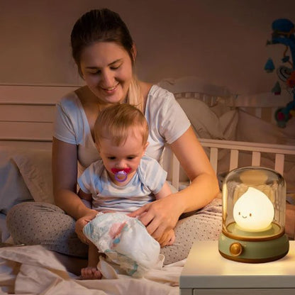 la bebe veilleuse qui sécurise les nuits agitées
