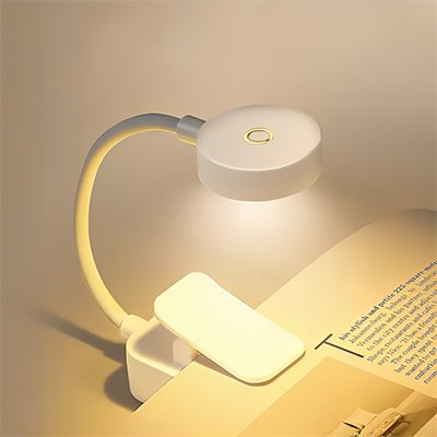 lampe à pince qui s'adapte à toutes vos postures 