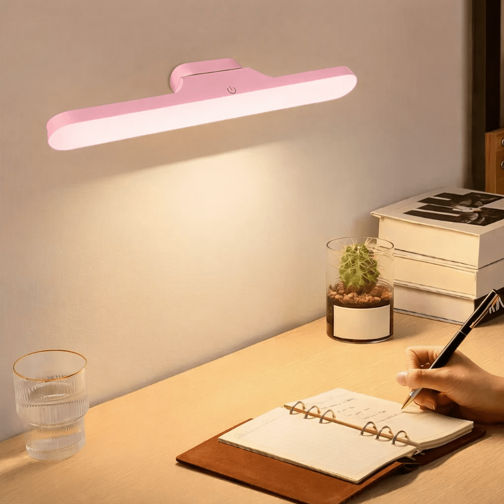 lampe de bureau rose
