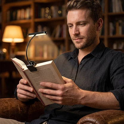 Lampe de lecture avec pince