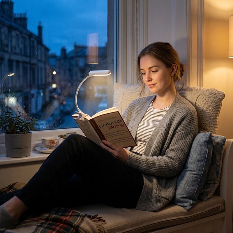 Lampe de lecture flexible