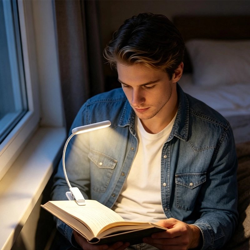 Lampe de lecture le plaisir de lire sans gêner personne