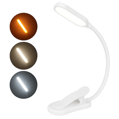 Lampe de lecture flexible à 3 intensités | LumiConfort LumiConfort