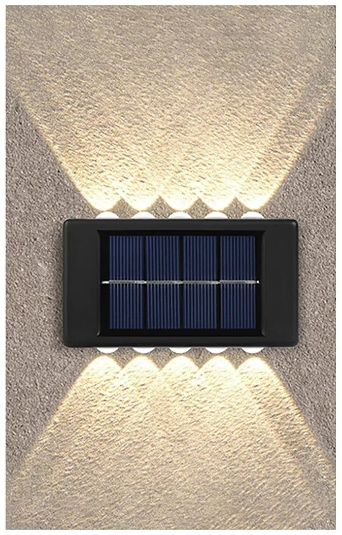 luminaire exterieur solaire blanc chaud