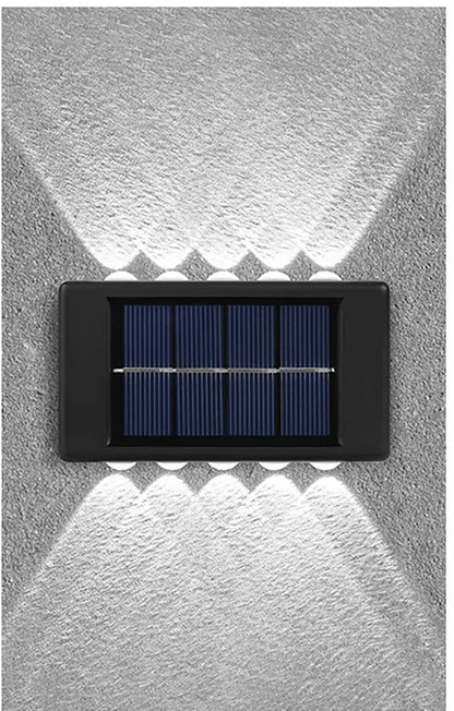 luminaire exterieur solaire blanc