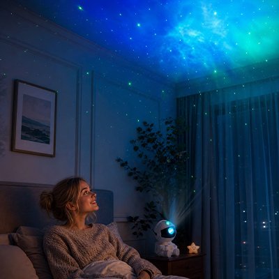 projecteur led qui raconte des histoires chaque soir