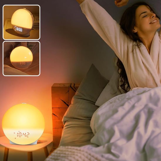 reveil simulateur d'aube et ses fonctionnalités avancées