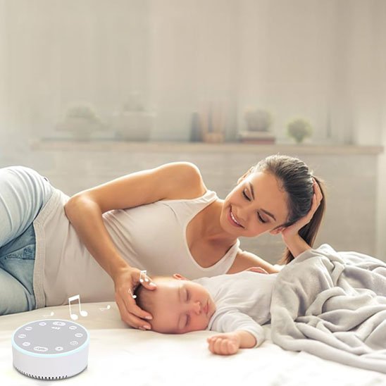 Veilleuse bruit blanc design nomade et pratique