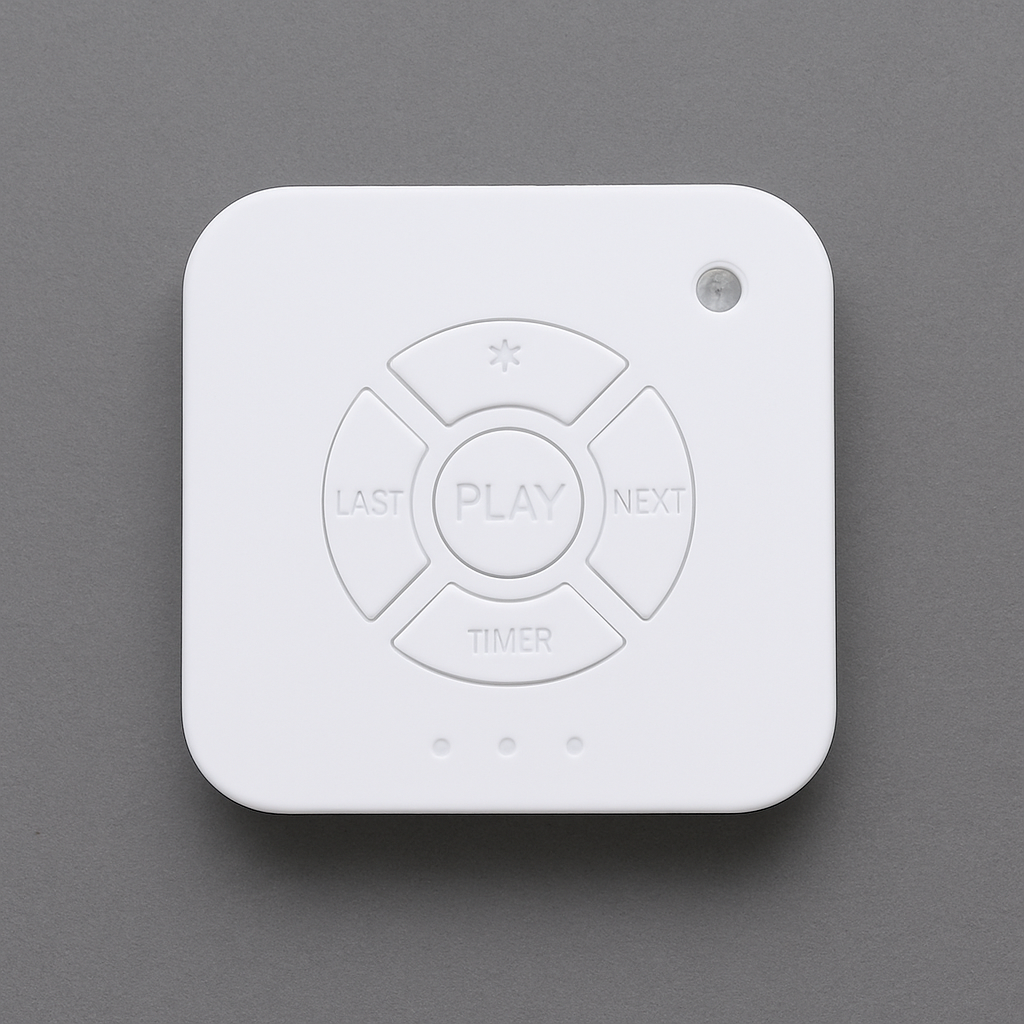 veilleuse musicale bébé blanc