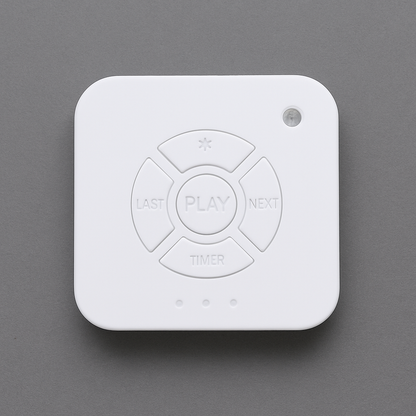 veilleuse musicale bébé blanc