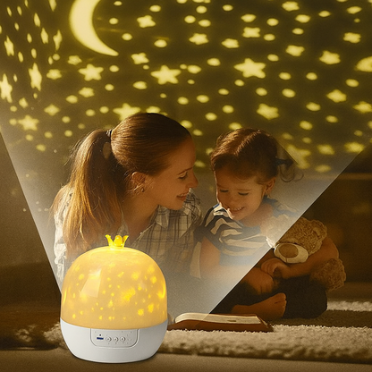 veilleuse projection bebe adaptée a l'evolution de votre enfant